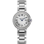 Ballon Bleu de Cartier watch, 28 mm,Stainless Steel