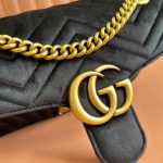 GG Velvet Small Marmont shoulder bag - Image 6