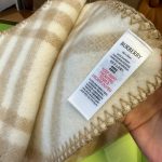 Check Wool Scarf Sand beige - Image 7