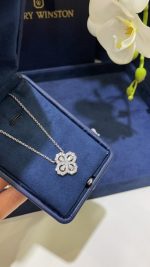 Diamond Loop Full Motif Diamond Pendant - Image 5