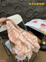 FF Scarf Light pink cashmere scarf - Image 5