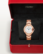 BALLON BLEU DE CARTIER, 33 MM, ROSE GOLD, DIAMONDS - Image 5