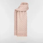 Dior Oblique Scarf Rose