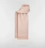 Dior Oblique Scarf Rose