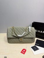 Chanel denim airport bag