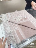 Dior Oblique Scarf Rose - Image 2