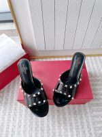 2024 Spring and Summer Crystal Heel Slippers Series - Image 3