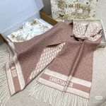 Dior Oblique Scarf Rose - Image 3