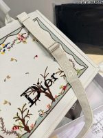 Dioramour Small Dior Book Tote with Strap - Image 6