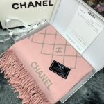 CHANEL pink and grey