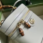 GG Mini bamboo shoulder bag - Image 7