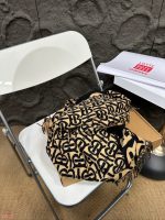 brown letter scarf - Image 6