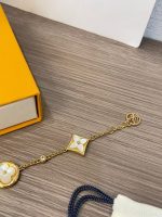 Color Blossom BB Star and Sun Multi-Motif Bracelet, Pink Gold, White Mother-of-Pearl and Diamonds - Image 2