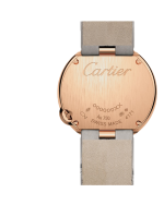 BALLON BLANC DE CARTIER WATCH 30MM, QUARTZ MOVEMENT, ROSE GOLD, DIAMONDS, LEATHER - Image 3
