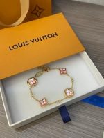 Color Blossom BB Star andSun Multi-Motif Bracelet, Rose Gold, Pink Mother-of-Pearl and Diamonds - Image 7