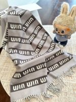 gray and white scarf - Image 6