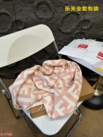 FF Scarf Light pink cashmere scarf - Image 6