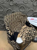 brown letter scarf - Image 4