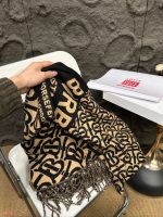 brown letter scarf - Image 5