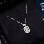 Constellation Emerald Cut Diamond Pendant - Image 10