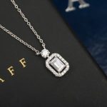 Constellation Emerald Cut Diamond Pendant - Image 8