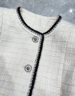 26ss Exclusive High-End Tweed Jacket Dress - Image 8