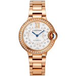 BALLON BLEU DE CARTIER, 33 MM, ROSE GOLD, DIAMONDS