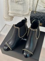 CHANE* | Chanel 22ss new autumn and winter chain boots series - Image 2