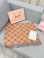 Brown double-sided scarf - Image 8