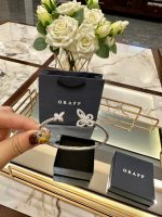 Butterfly Silhouette Open Diamond Bangle - Image 9