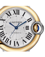 BALLON BLEU DE CARTIER WATCH, 33 MM, AUTOMATIC MECHANICAL MOVEMENT, YELLOW GOLD, STEEL - Image 2