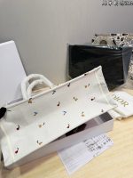 Dioramour Small Dior Book Tote with Strap - Image 3