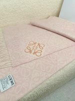 Anagram scarf in wool and cashmere pink - Image 2