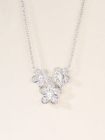 Constellation Emerald Cut Diamond Pendant - Image 12