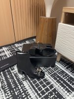 24Fw new Chanel bow double C diamond buckle short boots - Image 5