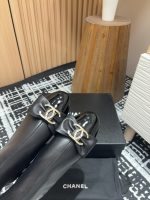 24Fw new Chanel bow double C diamond buckle short boots - Image 4