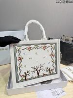 Dioramour Small Dior Book Tote with Strap - Image 2