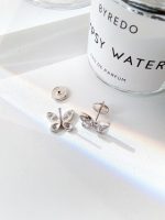 Classic Butterfly Diamond Petite Stud Earrings - Image 9