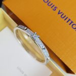 Empreinte Medium Bangle, White Gold and Diamonds - Image 15