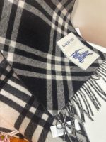 Check Cashmere Scarf black - Image 2