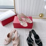 2024 Spring and Summer Crystal Heel Slippers Series