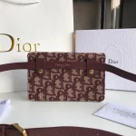 Classic old flower saddle waist bag Code:2043 Size:17*10*3.5cm - Image 2