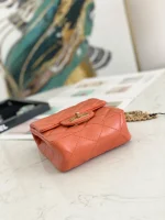 Calfskin Gold Buckle Size: 17 13.5 5.5cm Code: AS1326 02852 - Image 2