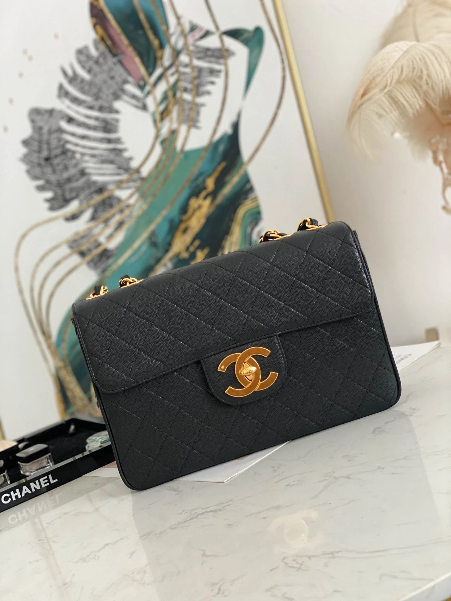 i02243b80d44537b2a948cc1909dbeb53.webp Can be one-shoulder, cross-body, handbag Size: 30.21.8cm - Image 1
