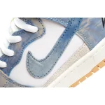 Carpet Company x Nike SB Dunk High SB Sneakers White & Blue - Image 3