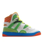 Gucci 20S Basket High Top Vintage Sneakers - Image 3