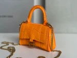Balenciaga hourglass bag orange model: 169 size: 12104.5cm - Image 2