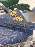 ABCDior Calf Patent Leather Rattan Tote Size: 20 x 16.5 x 8cm - Image 2