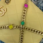 Chane Stone Bucket Bag Model: AS2381 Size: 19X23.5X9.5 - Image 3