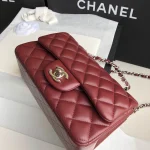 Black Lambskin Gold Buckle - Image 2